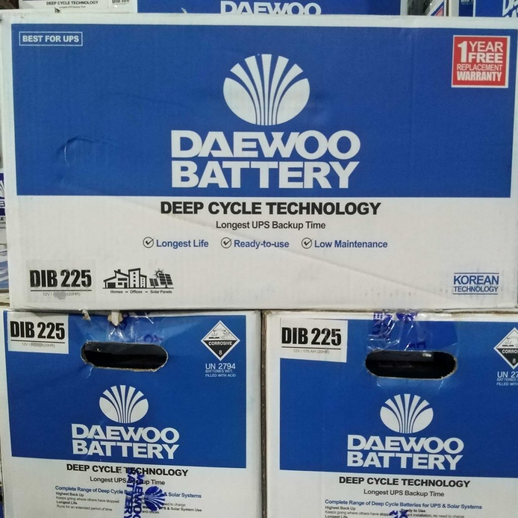 Daewoo sp battery